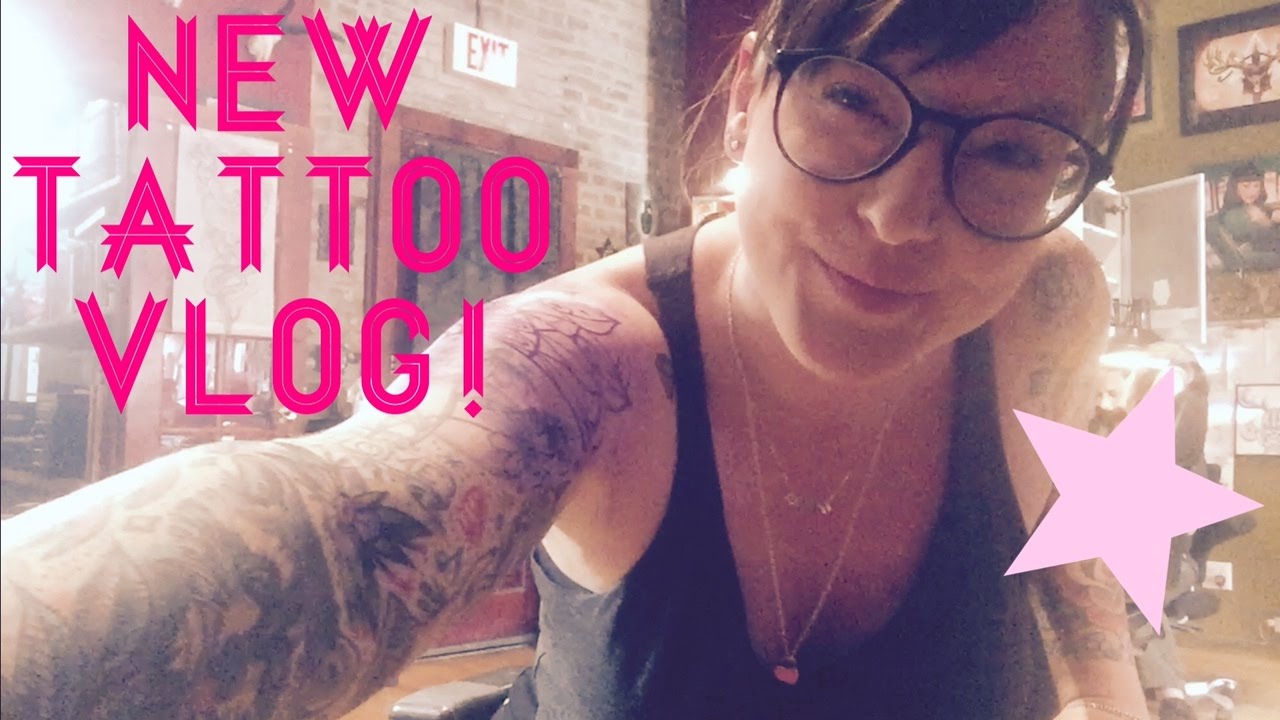 VLOG * New Shoulder Tattoo *