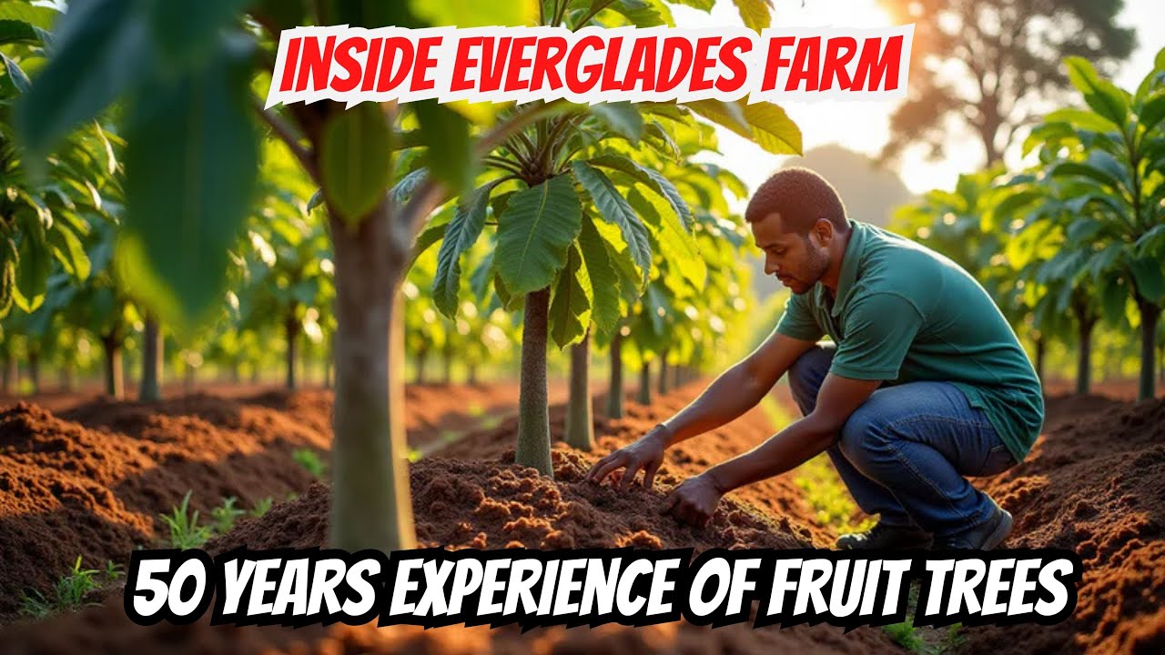 50 Years of Growing Rare Fruit Trees: Everglades Farm