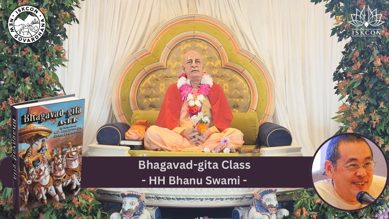 Fri 6 Mar 2026 - Special Class by HH Bhanu Swami