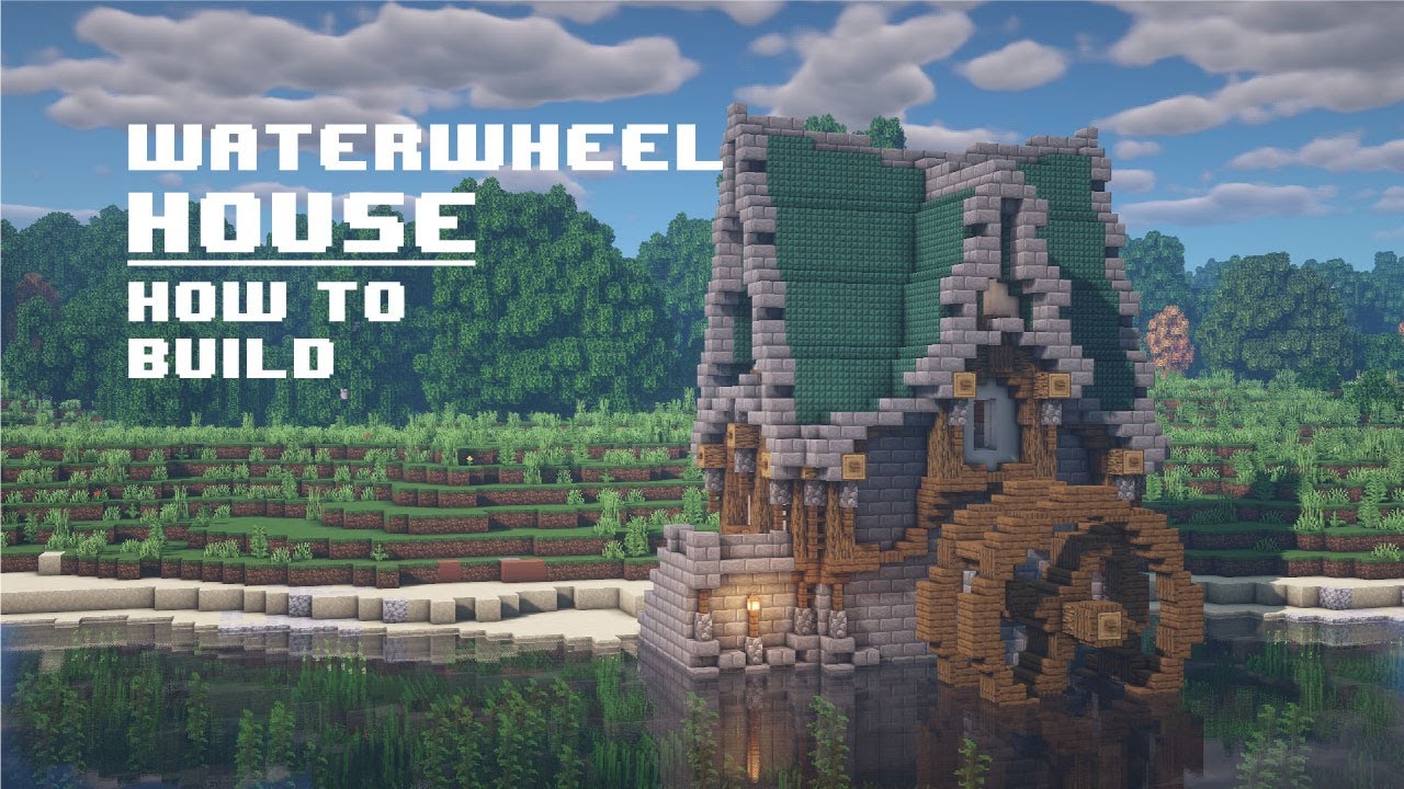 Minecraft | How to build  Water Wheel House