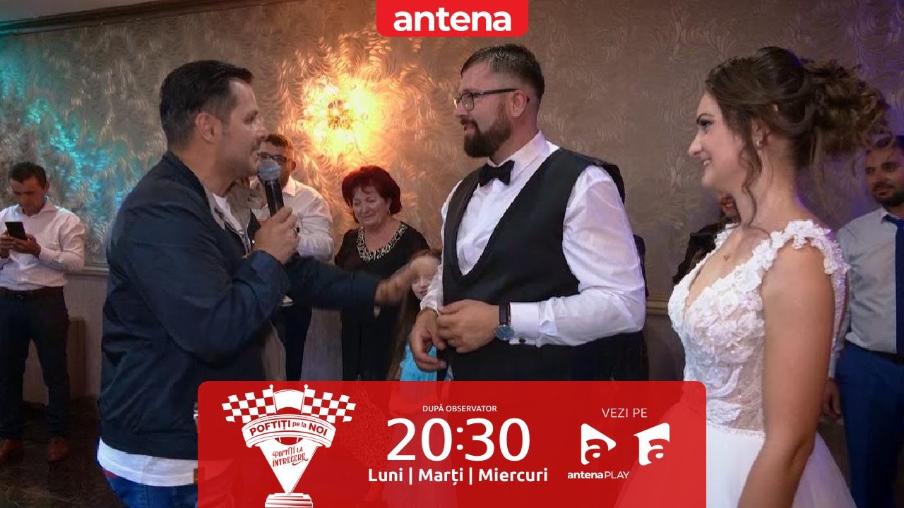 Vedetele lui nea Marin au făcut show la nuntă! Ce sfaturi a avut Liviu V&acirc;rciu pentru miri