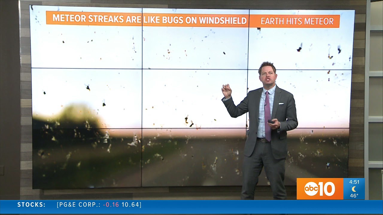 ABC10 Weather You Know - Meteors &ndash; Coral