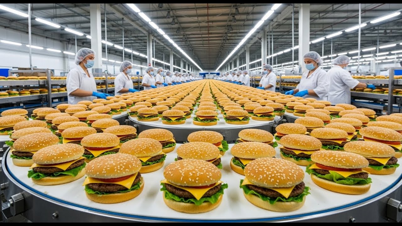 5000+ Zinger Burger Sold a Day! Non-stop Crispy Burgers Making