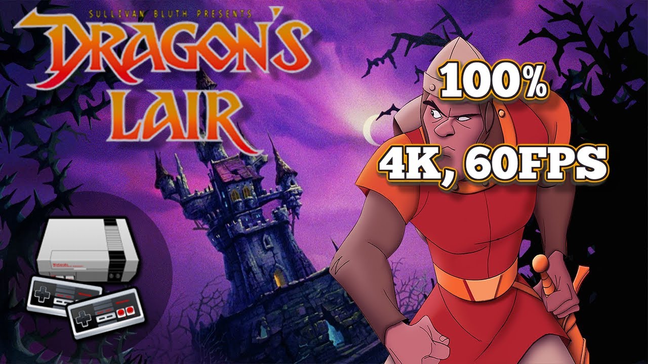 Dragon's Lair (NES) [100%] (4K, 60FPS)