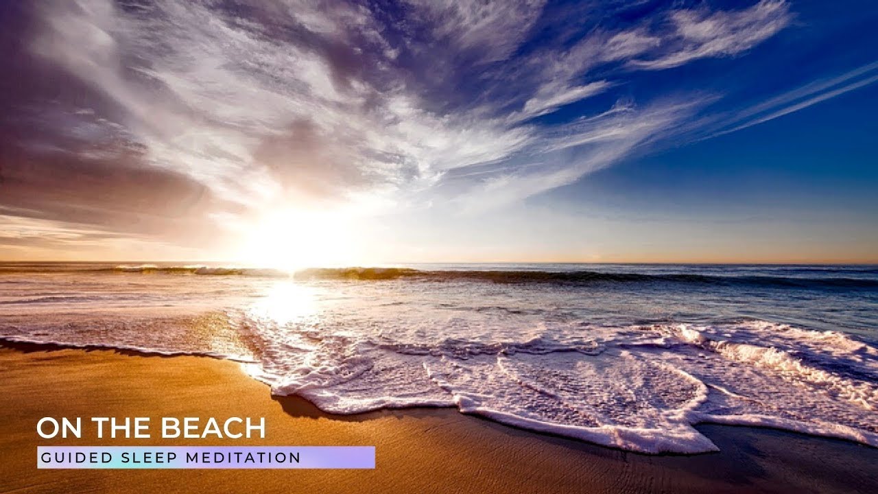 Guided Meditation for Sleep | ON THE BEACH | Deep Sleep Meditation