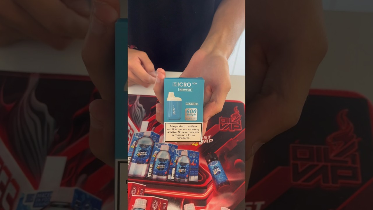 ❄️Micro pod/ Menthol❄️ #trendingshorts #fyp #tricks #vapelife