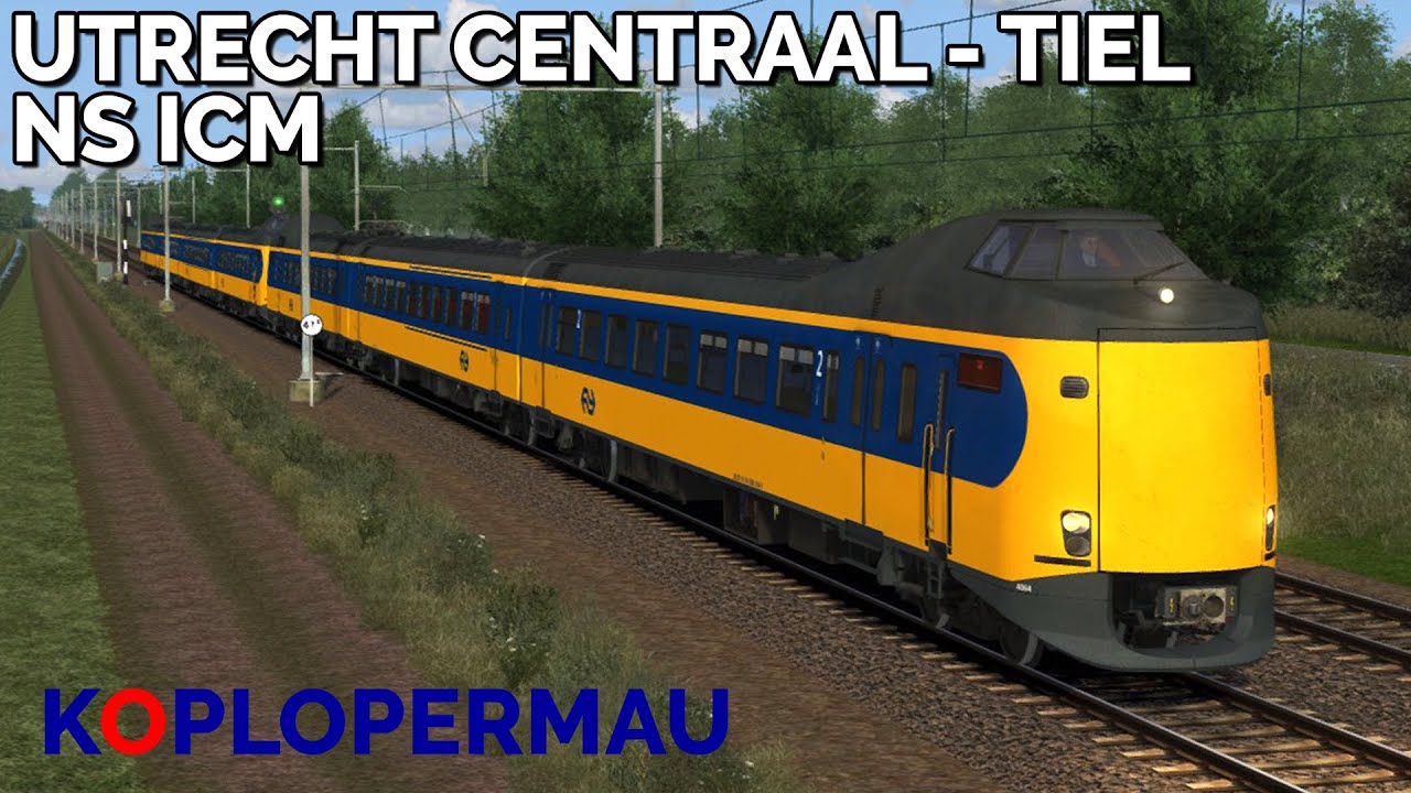 Train Simulator 2023: ICM als Sprinter van Utrecht Centraal naar Tiel!
