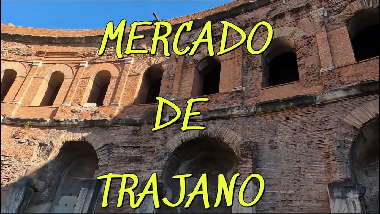 MERCADO DE TRAJANO  - 4K