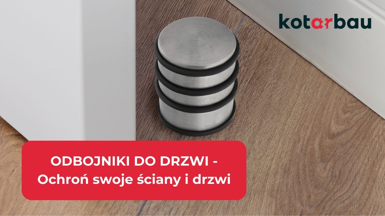 ODBOJNIK WOLNOSTOJĄCY DO DRZWI - Zatrzymaj drzwi i ochroń swoje ściany | Alternatywa stałego montażu