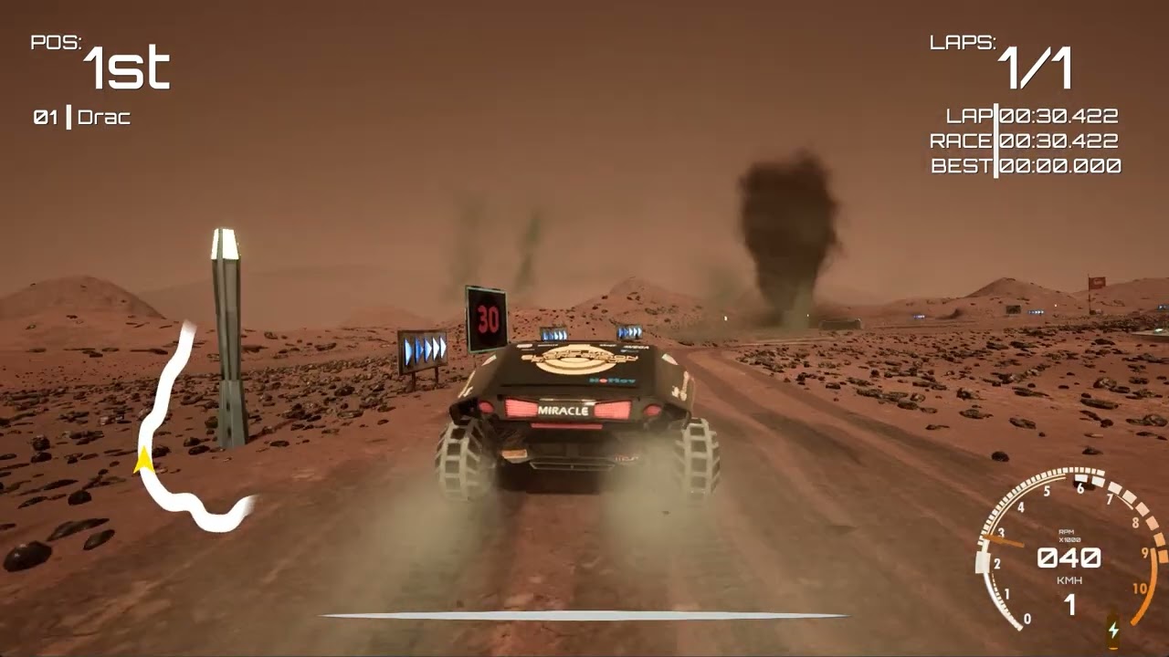 (2026) Off World Racing Gameplay Trailer 4 Simulation Mode