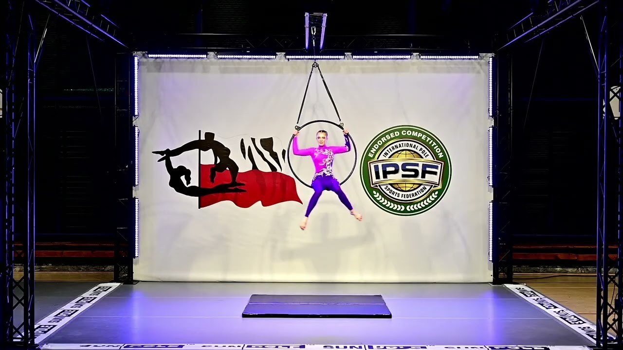 Mistrzostwa Polski Pole & Aerial 2025, WIKTORIA GŁOWACKA Aerial Hoop Sport Amatorzy Novice