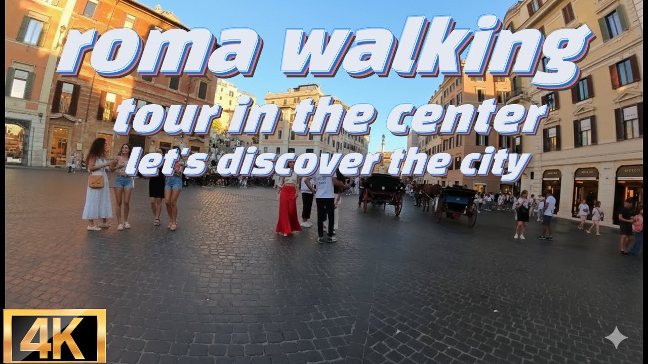 fantastic walk through the streets of Rome