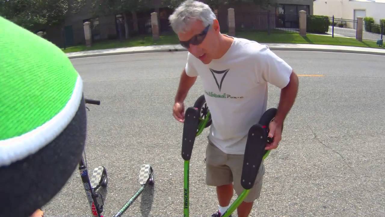 Trikke Gildo Versus Rob from Trikke Australia