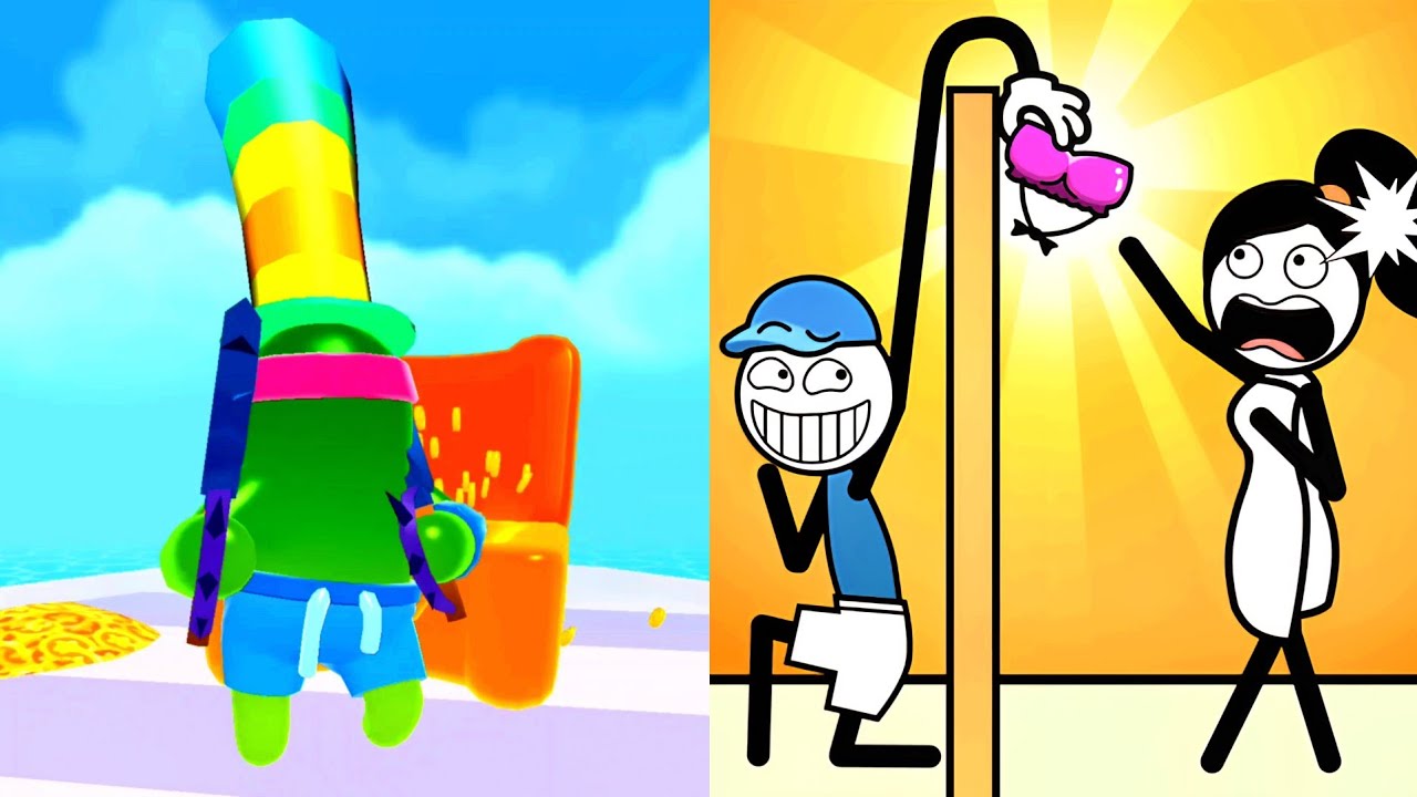 Join Blob Clash 3D Vs Theif Puzzle – Max All Levels Gameplay (Android/iOS) Ep 493