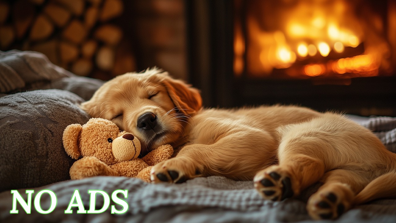 12 Hours of Dog Calming Music for Dogs🐶💖Separation Anxiety Relief🎵💖Calm Nights & Relaxation🎵No Ads