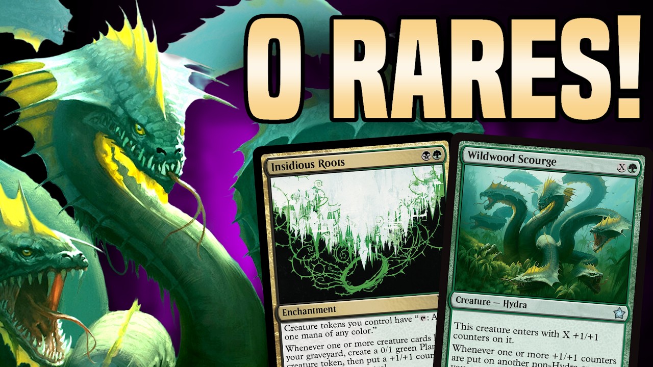 Creating 20/20 Hydras With 0 Rares!! - Golgari Roots