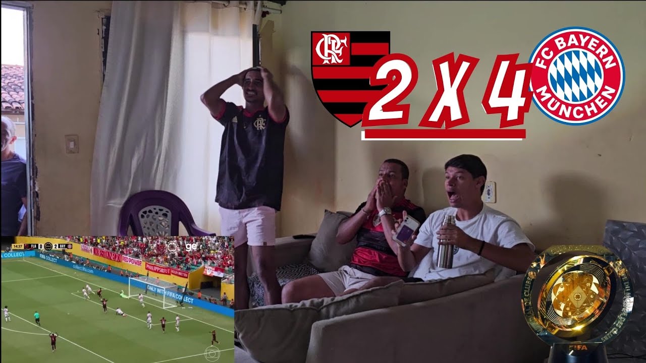 REACT FLAMENGO 2 X 4 FC BAYER DE MUNIQUE || SUPER MUNDIAL !!!