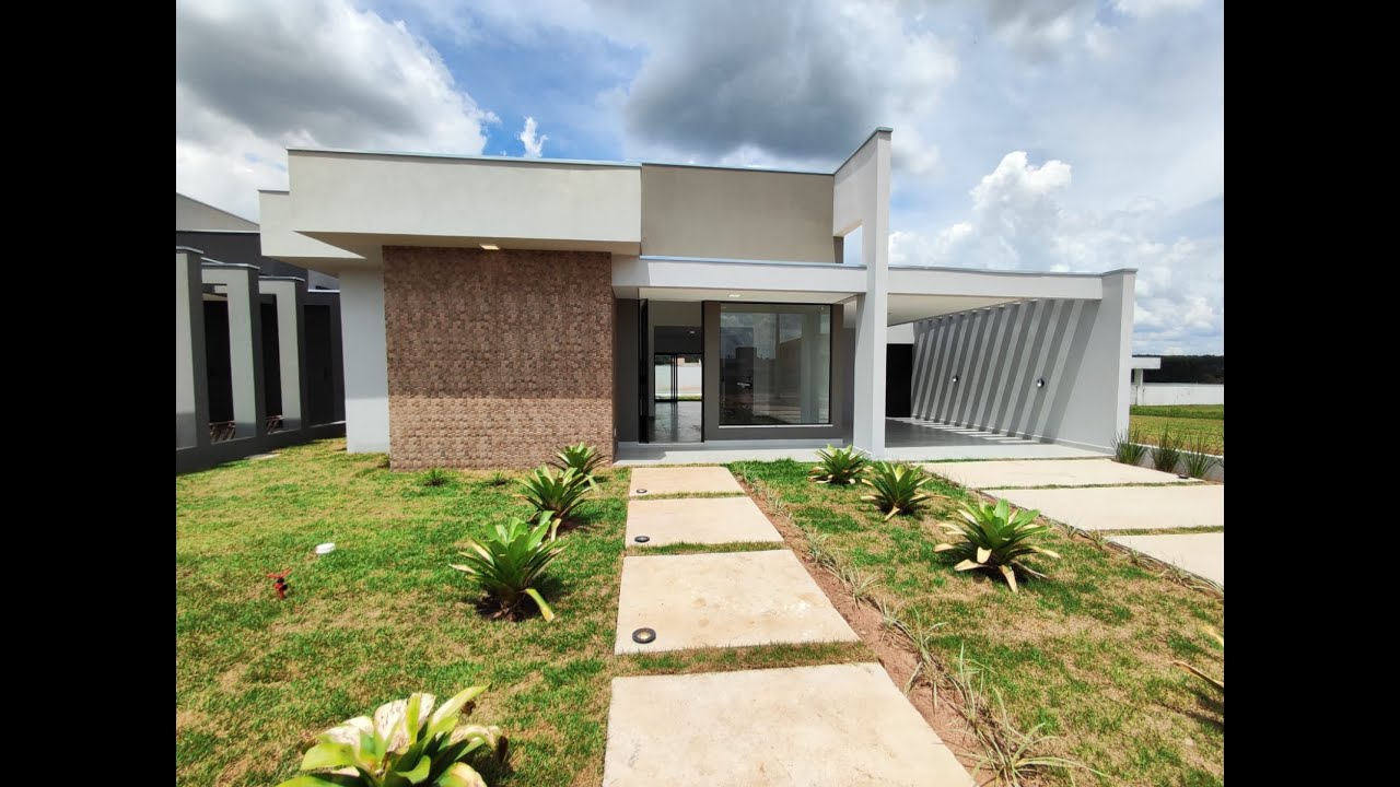 Casa nova com 4 dormitórios no Ninho Verde II