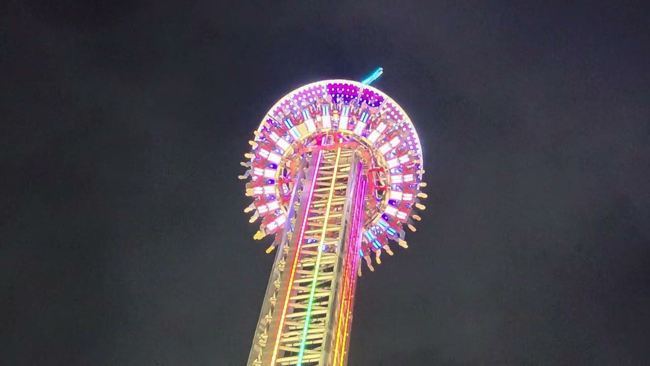 Fortress Tower (Free Fall)(Goetzke) @ Tilburgse Kermis 2025 (Nedreland)(24/07/2025)*Offride*(@Night)