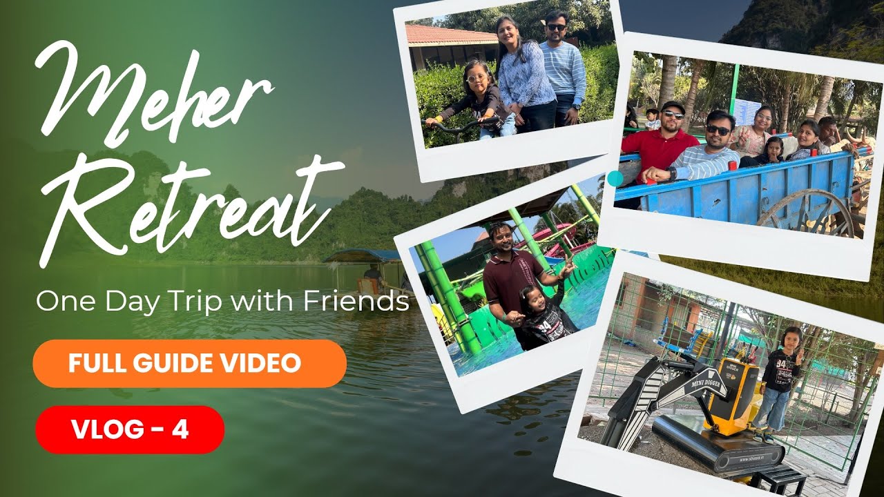 Hurda Party at Meher Retreat | गावचा स्वाद + निसर्गाची मजा | Pune Near Day Trip | Full Guide Video