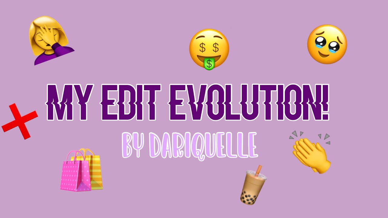 My edit evolution! Subscribe please!❤️🫶🏻