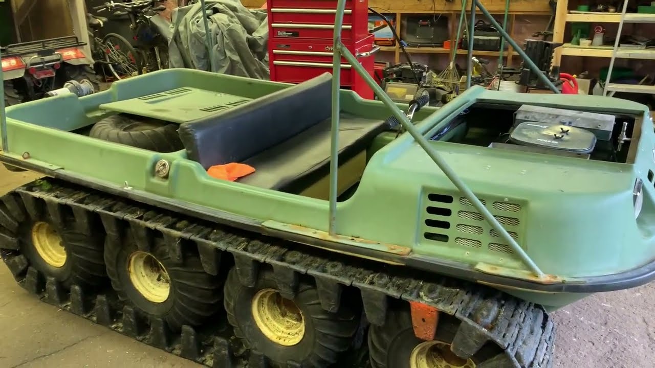 Бюджетная сборка Argo 8x8 &mdash; Неисправный двигатель / Разборка &mdash; Часть 1