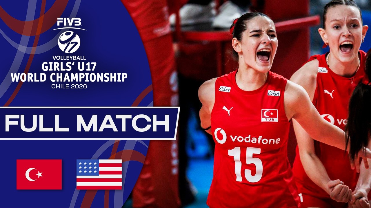 T&uuml;rkiye vs. USA - Pool Play | Girls' U17 World Championship - 2026