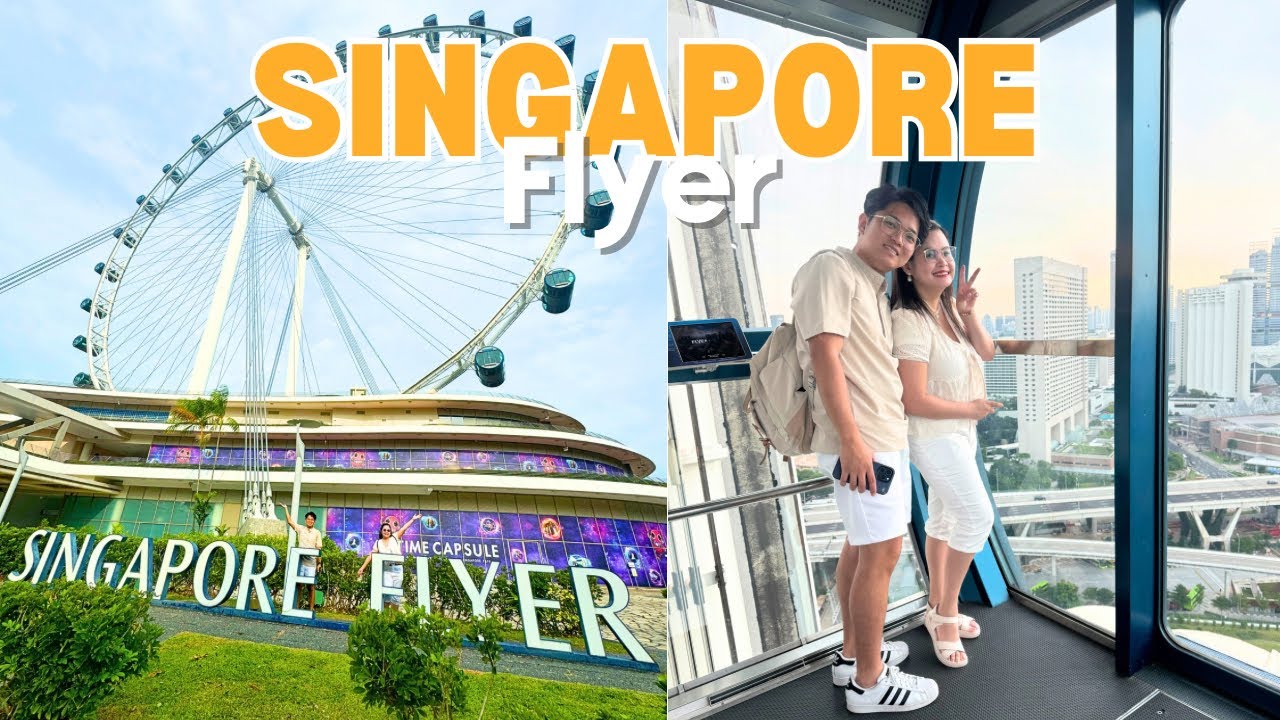 Наша поездка на Singapore Flyer 🎡 | Потрясающие виды с самого высокого колеса обозрения в Азии!