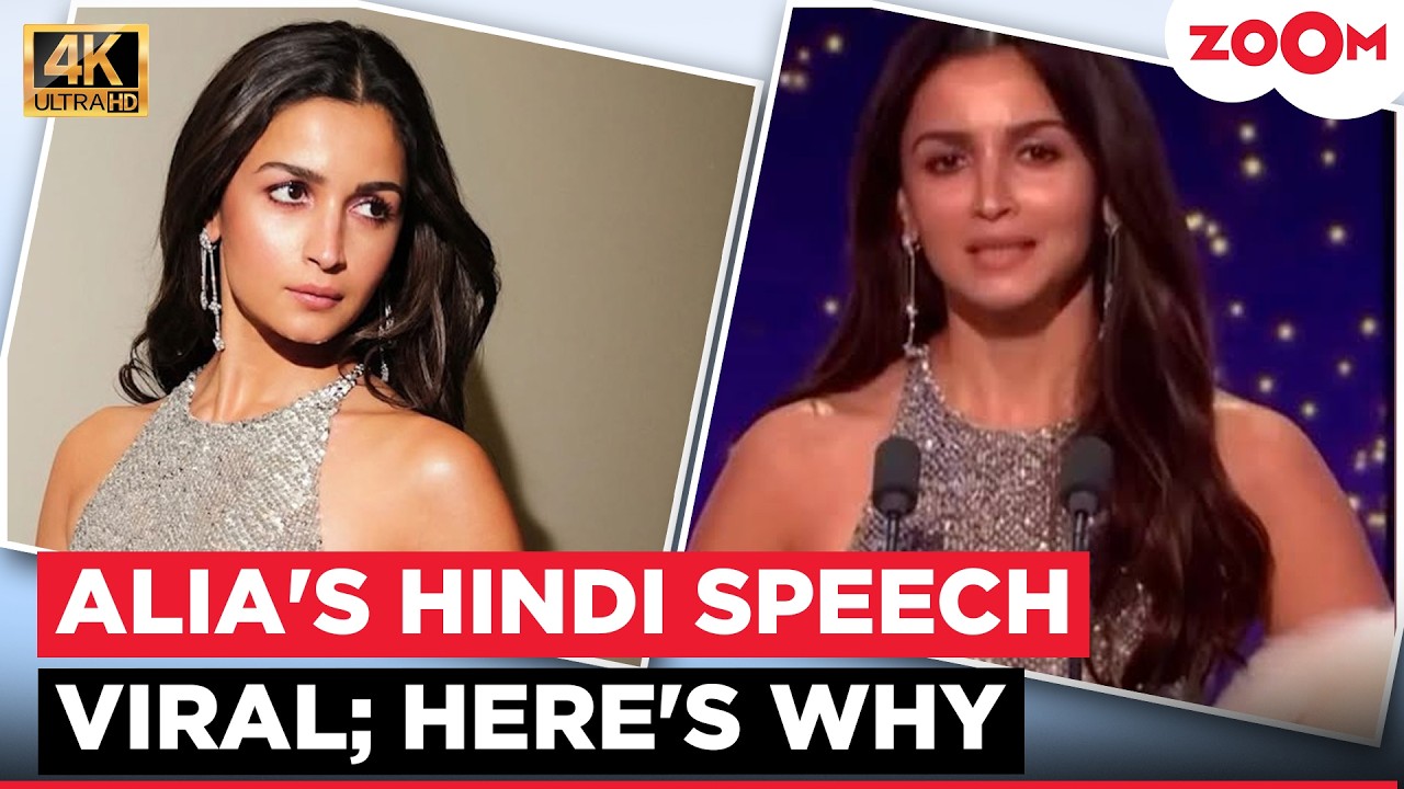 Alia Bhatt starts her speech at the BAFTA Awards 2026 with 'Namaskar', winning the hearts of fans!