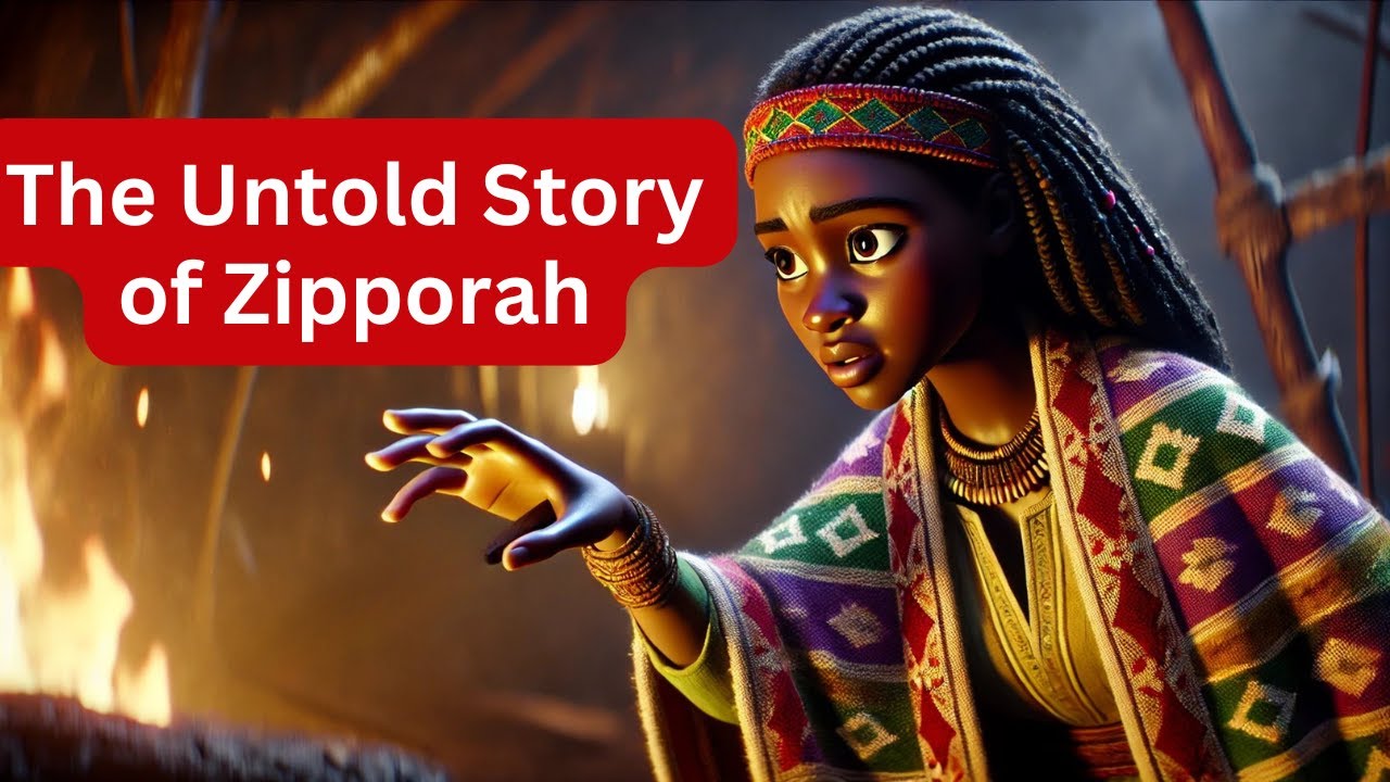 A Knife, a Bride, and an Angry God: Zipporah’s Untold Story | Animated Bible Story.