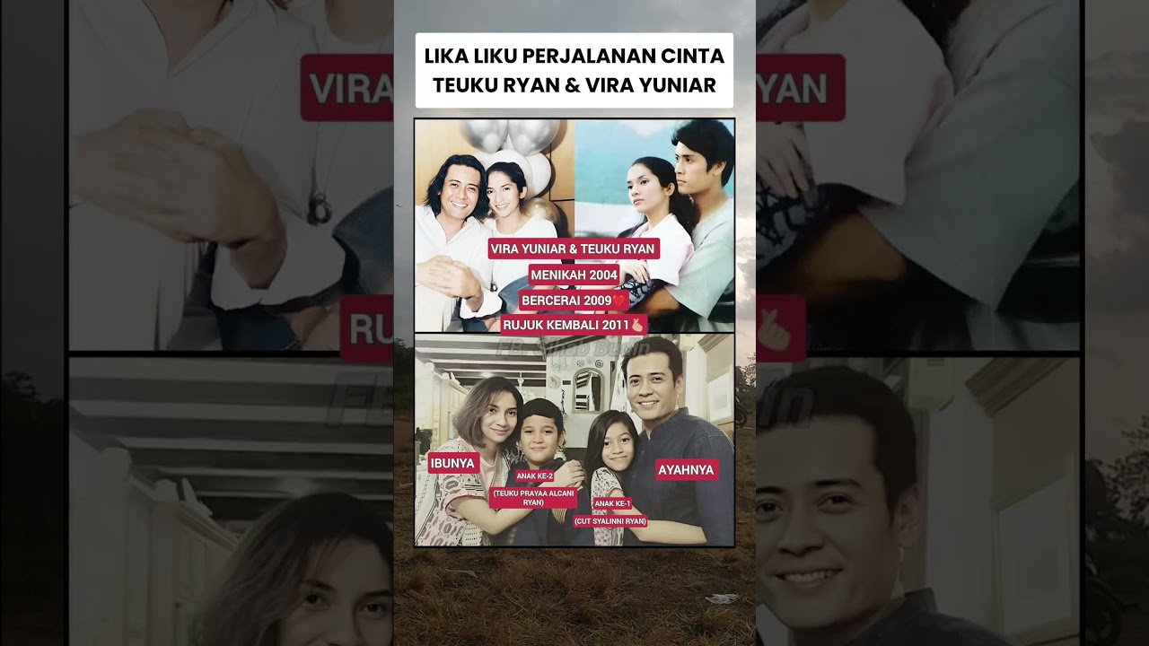 #viral #news perjalanan cinta Vira Yuniar dan Teuku Ryan