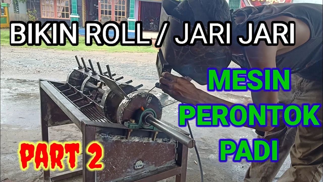 BERAPA PANJANG SI UKURAN JARI JARI MESIN PERONTOK PADI ??