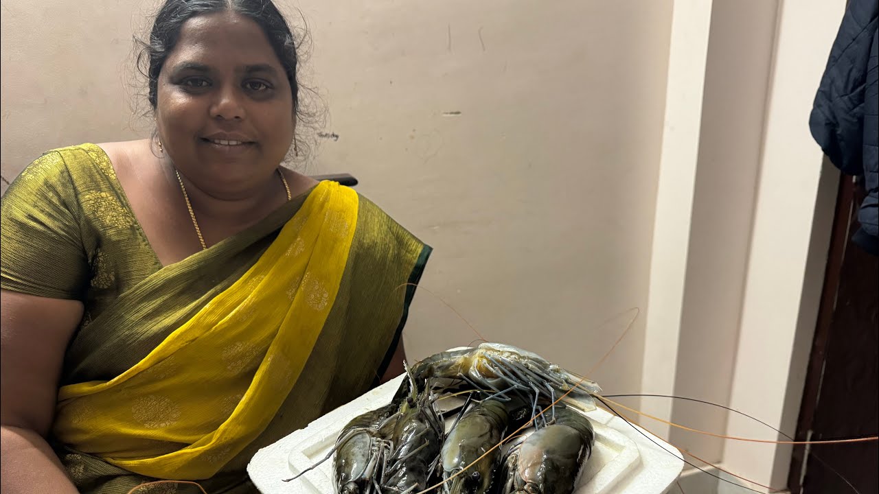 పెద్ద రొయ్యలు 🍤 కోడిగుడ్లు కూర చేసాను అబ్బా 😳💯👌అదిరిపోయింది 