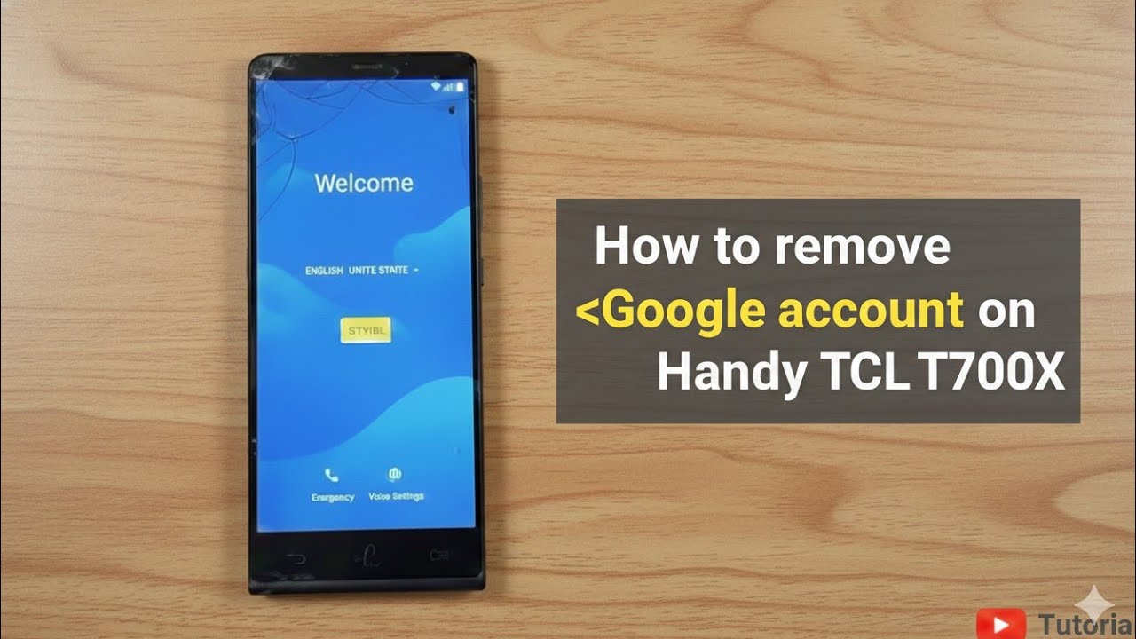 HOW TO FRP BYPASS HANDY TCL T700X WITHOUT COMPUTER 