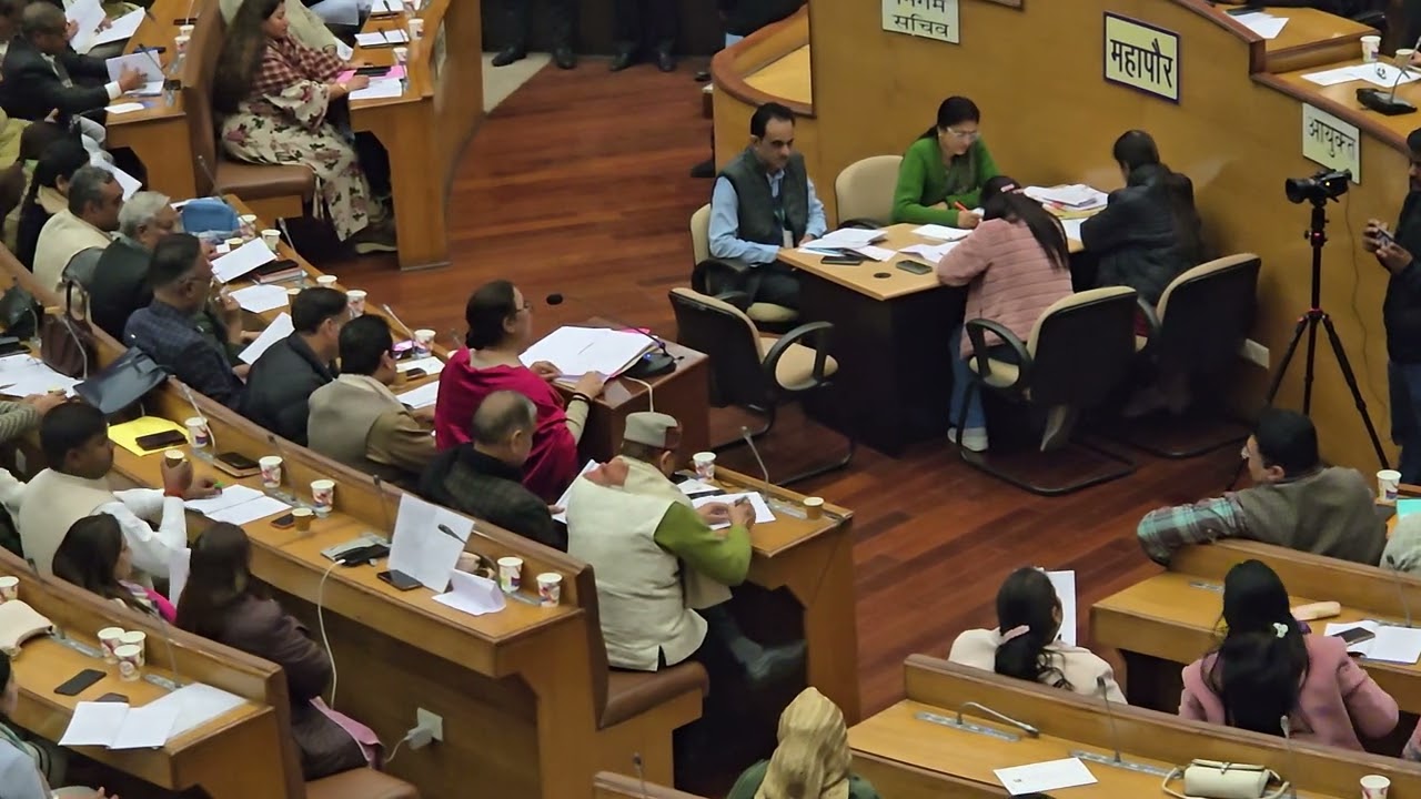 MCD स्थाई समिति अध्यक्ष ने विशेष बजट बैठक में बजट प्रस्ताव किया पेश 2