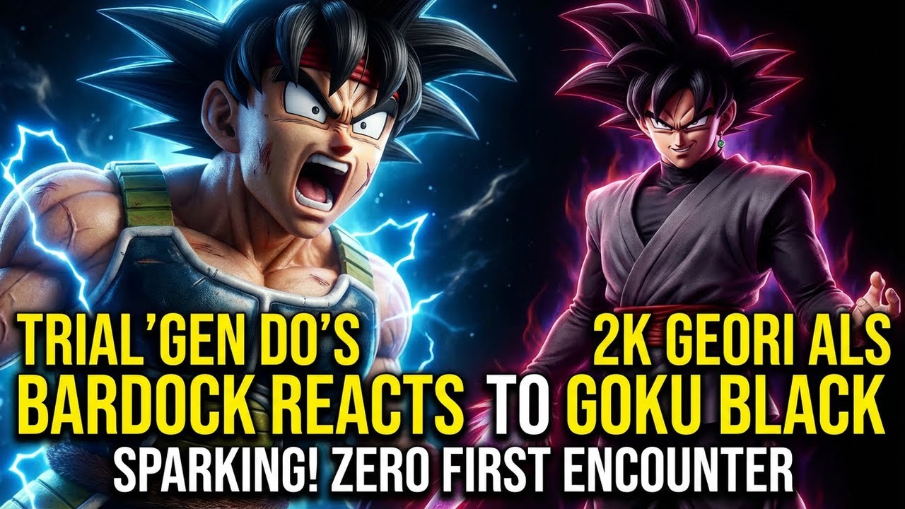 Bardock Reacts To Goku Black - DRAGON BALL: Sparking! ZERO First Encounter (60FPS) (PS5)