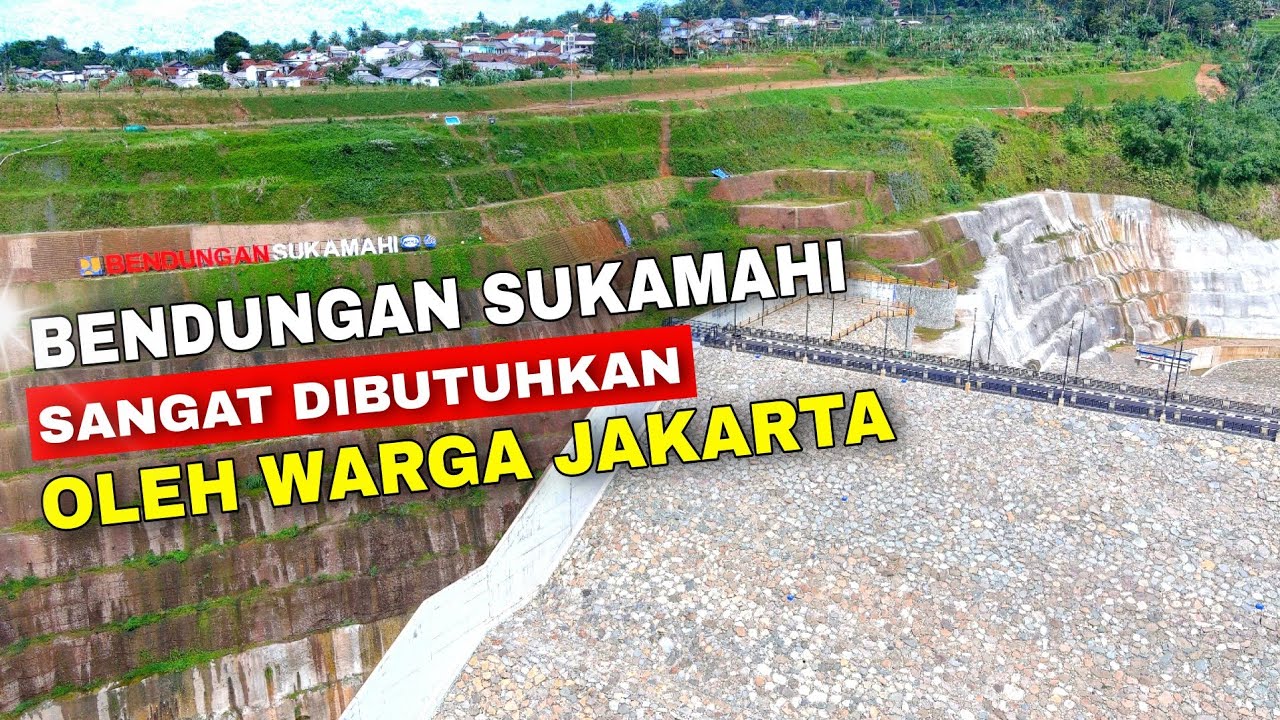 Luar Biasa Kemampuan Bendungan Sukamahi Mampu Menahan Gempuran Air Dari Gunung Gede Bogor ke Jakarta