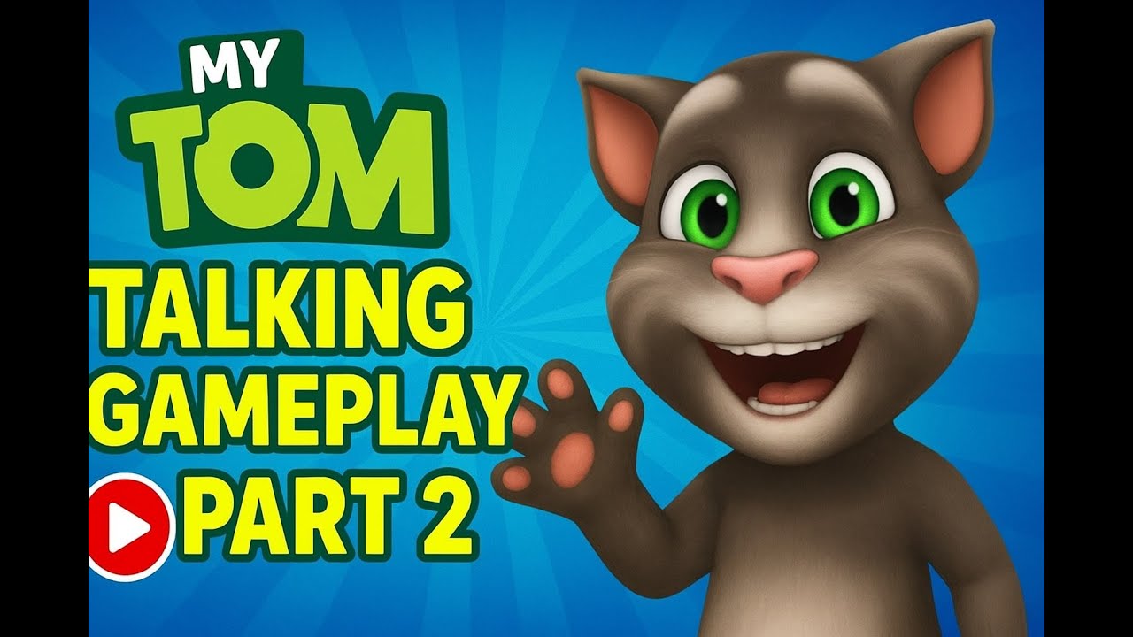 My Talking Tom Gameplay Part 2 | Funny Virtual Pet Cat Game | Android Gameplay