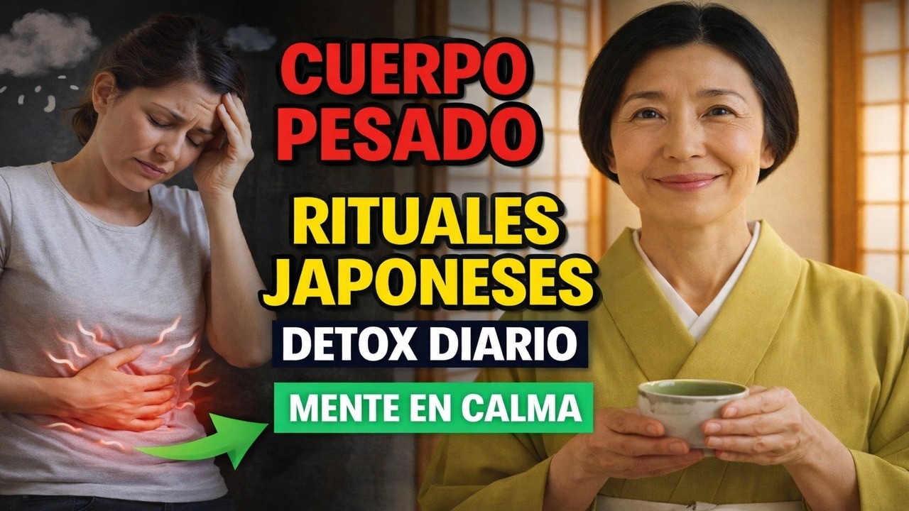 20 Rituales JAPONESES de DETOX Diario para un Cuerpo Más Ligero y una Mente en CALMA