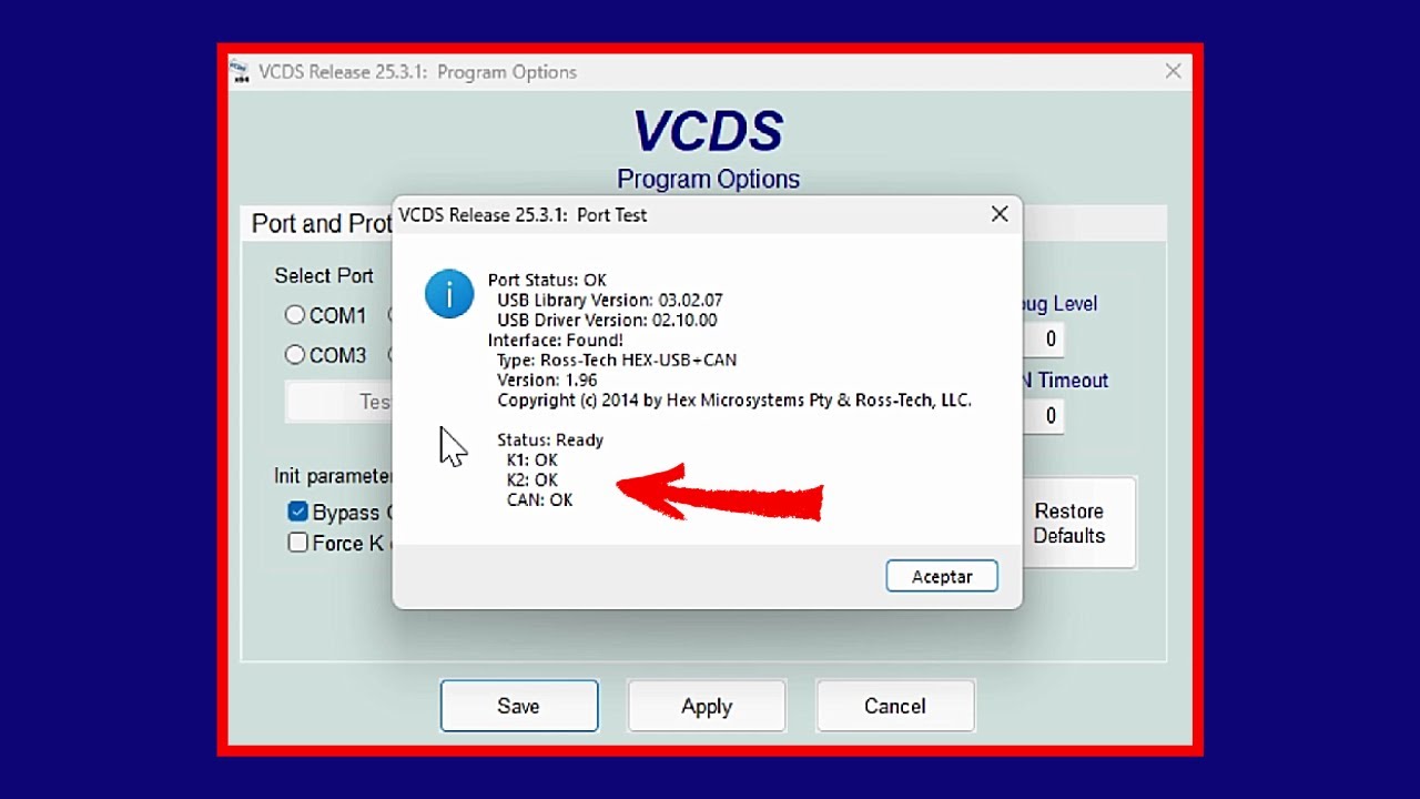 ¿Qué es VAG-COM /VCDS? Guía de errores al hacer el TEST