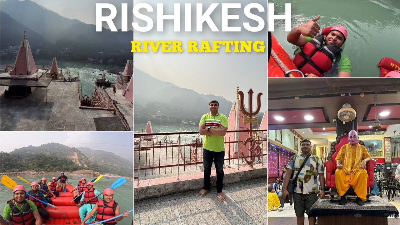 River Rafting in Rishikesh 🚣| Rishikesh tourist places| Best places to visit in Rishikesh|Uttrakhand