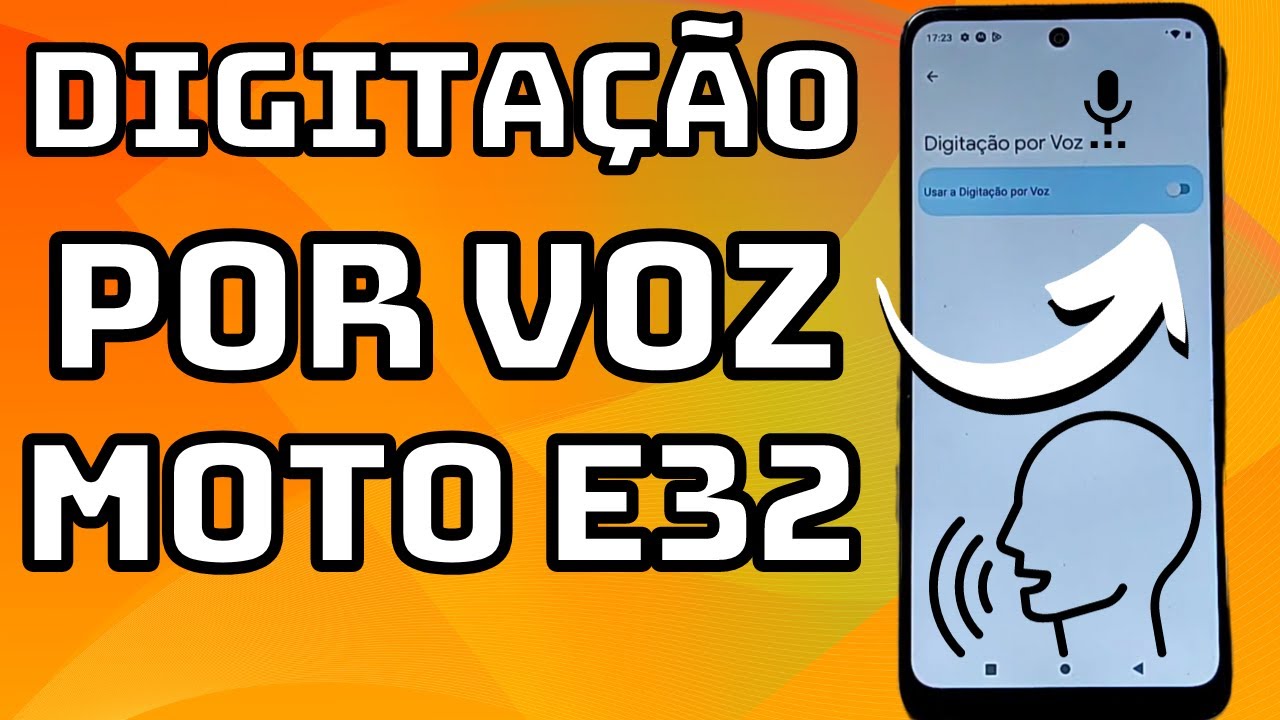 COMO DIGITAR USANDO A VOZ NO CELULAR MOTOROLA MOTO E32