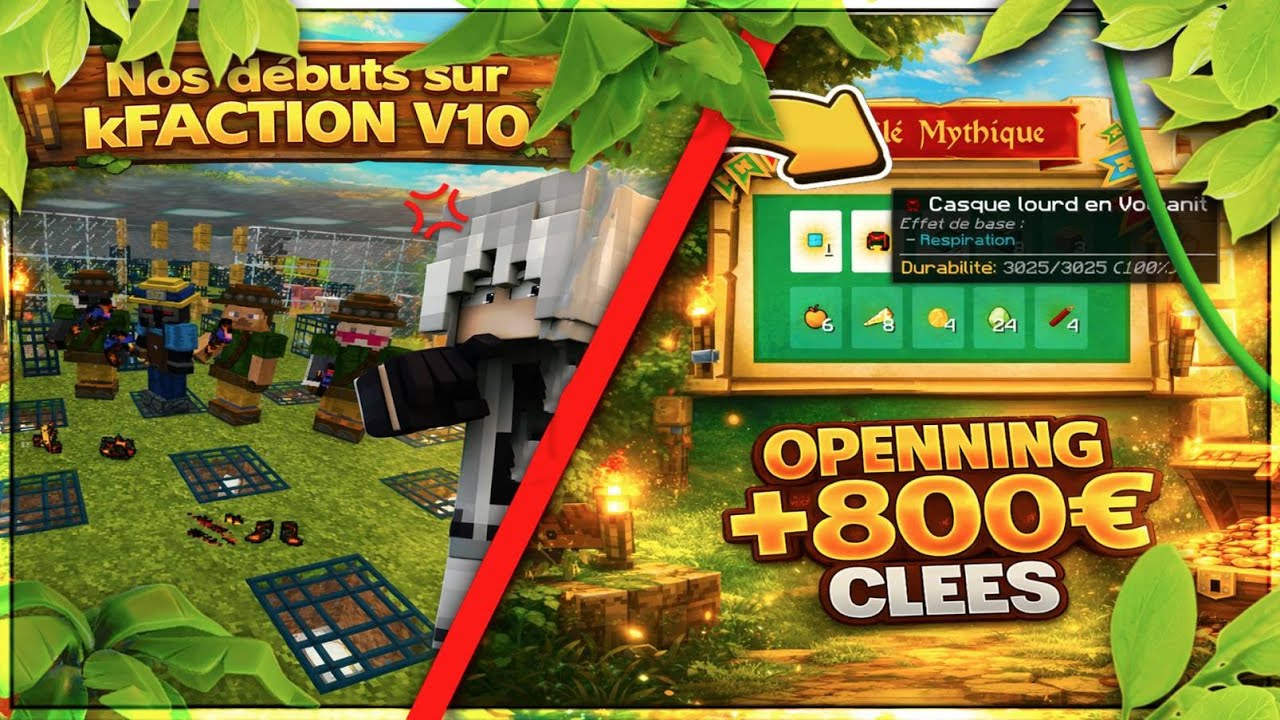 kFaction V10 - DEJA RICHE ??! BASE TOUR DE FOLIE + OPEN 800€ CLEES