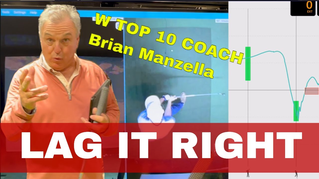 BETTER BALLSTRIKING! How to GET the RIGHT LAG in #golf w @brianmanzellagolf