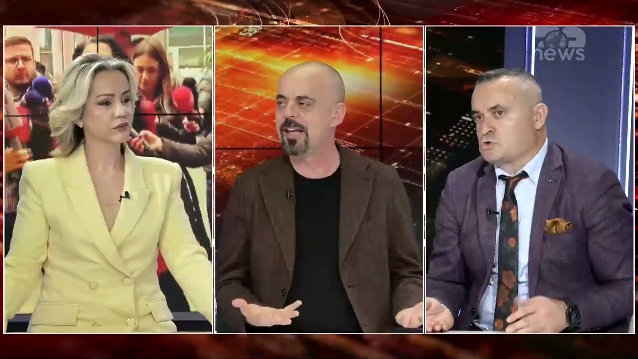 “Nuk do ndalem…”/ Dosja Balluku fut në sherr të ftuarit, përplasje e ashpër në program
