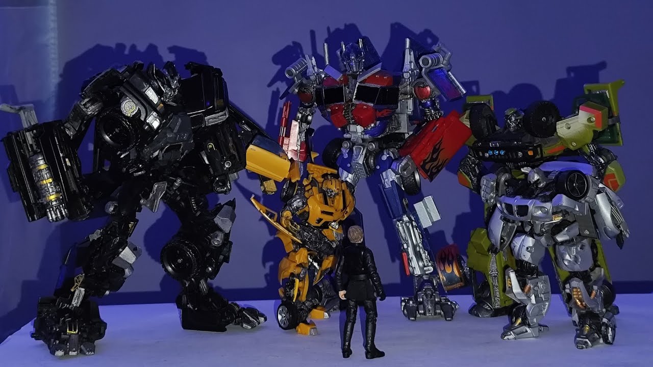 Transformers Arrival To Earth stop motion/AI 