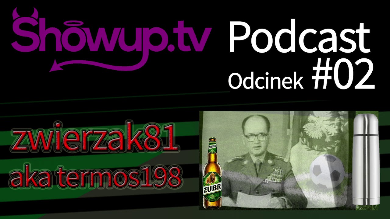 Showup Podcast 02 - zwierzak81 aka termos198, o Mokrej Parze i czesc-toja (Tojka aka szescznakow)