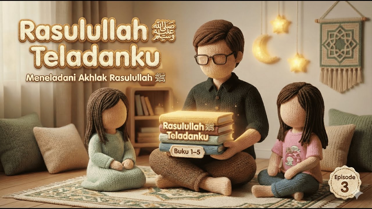 Rasulullah ﷺ Teladanku (1-5) | Membaca Buku Bersama Anak (Episode 3)