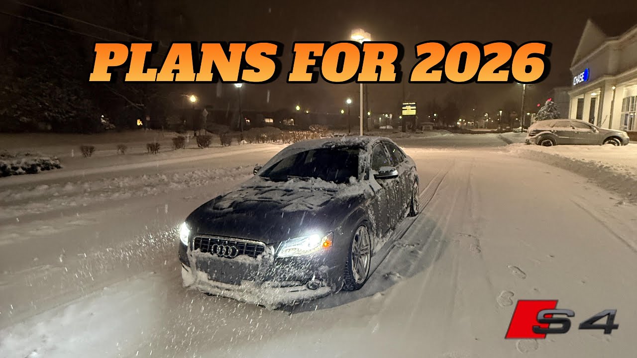 POV: NIGHT DRIVE IN 400HP SUPERCHARGED S4 + GOALS FOR 2026