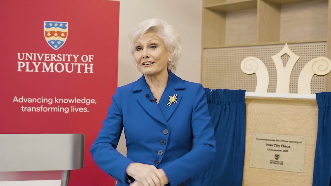 InterCity Place opening – an interview with Angela Rippon CBE